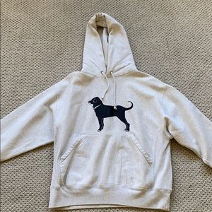 Black Dog Classic Heavyweight Hooded Sweatshirt